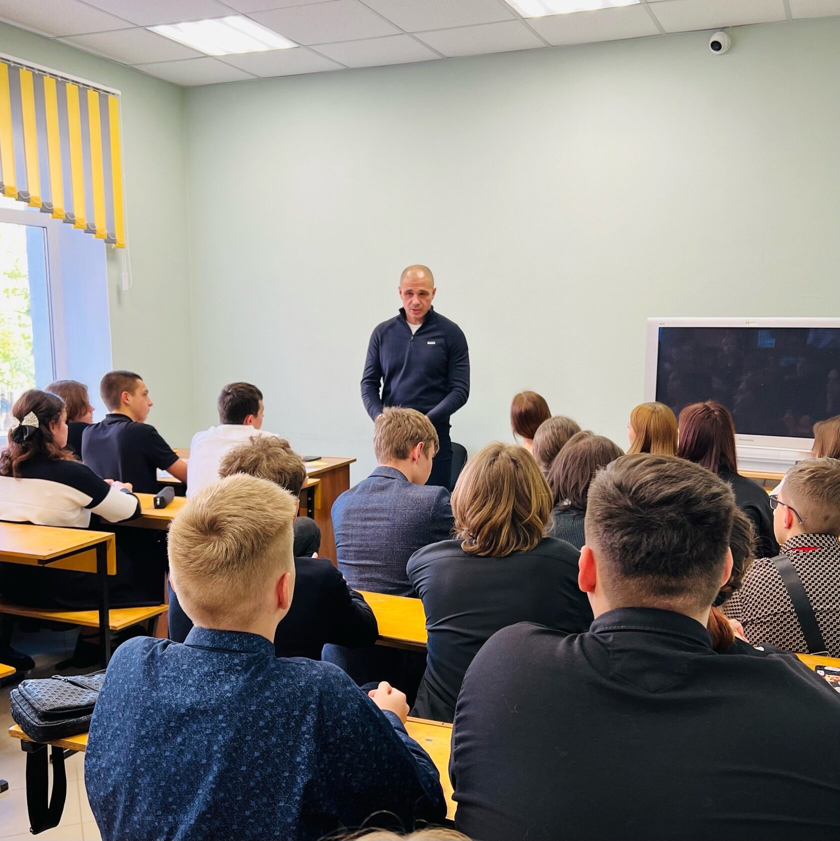 21 октября состоялась встреча студентов 1 курса с генеральным директором и собственником компании Хлебная Мануфактура